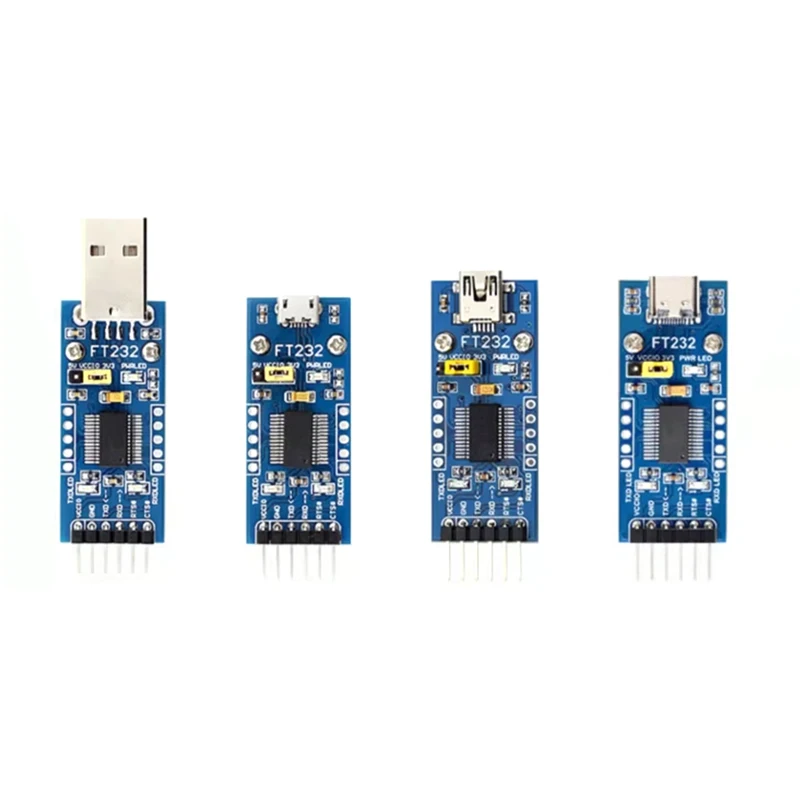 WAVGAT FT232RL/RNL USB to Serial TTL Communication Module - Selectable Interface - USB Serial Module for Electronic Projects