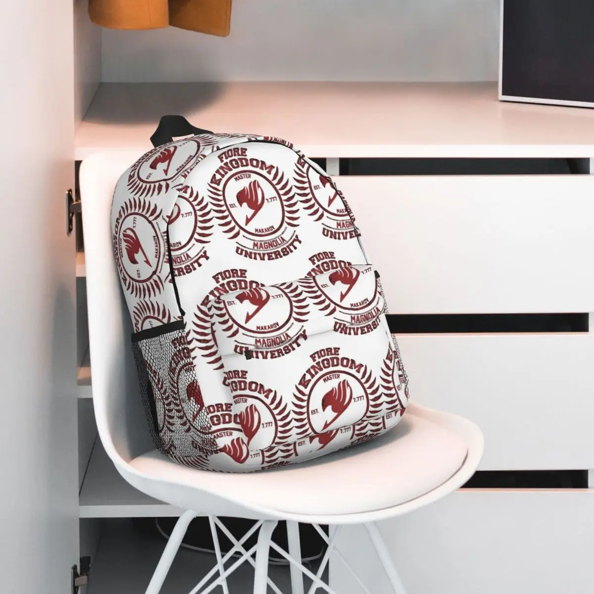 Fairy Tail Team Flag Backpack Hot Sale Daypack Large Capacity Boys Girls BookBag Shoulder Bags for Men Women School Bag