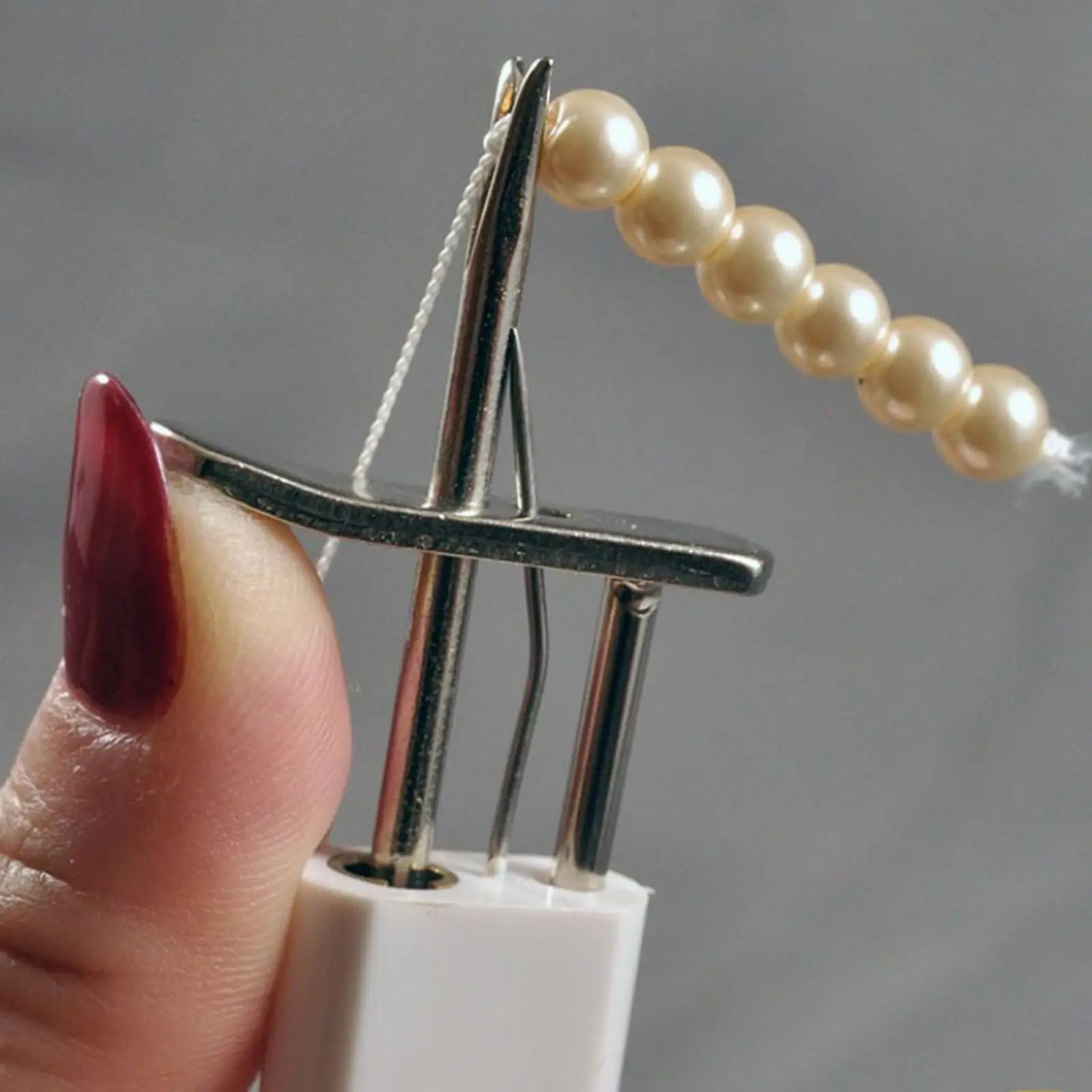 Pearl Knotting Tool Bead Knotter Create Secure Knots Tight Consistent DIY Jewelry Making Crafting Knot Tool Handheld Beading