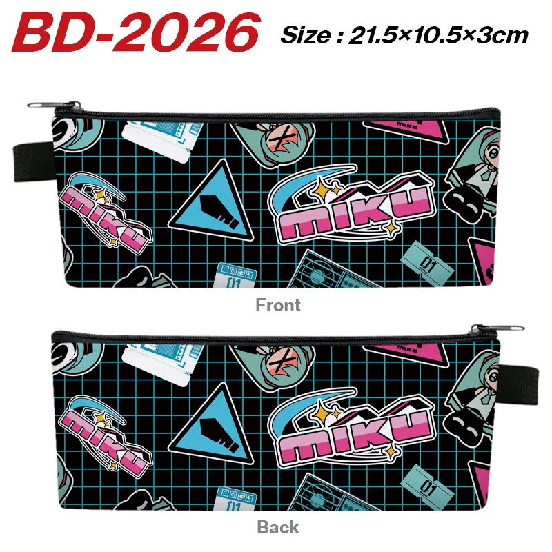 Hatsune miku Feder mäppchen kawaii große Kapazität Bleistift Aufbewahrung tasche Cartoon Student Briefpapier Veranstalter Schule liefert Geschenke