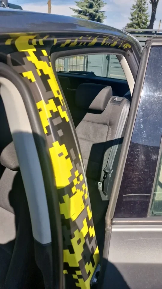 Камуфляжная виниловая пленка Stealth, пиксельная камуфляжная пленка с узором, упаковочный лист для мотоцикла, наклейка «сделай сам», для автомобильного компьютера, велосипедной консоли