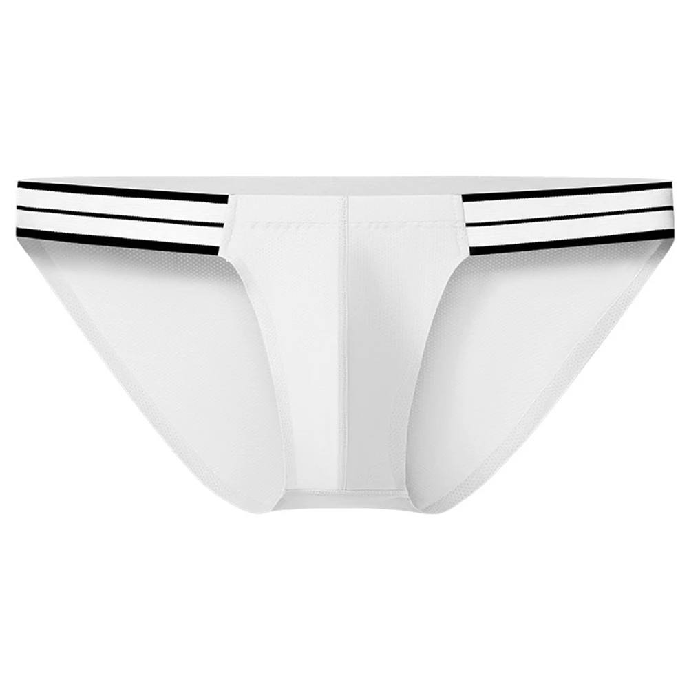 Daily Wear Underwear For Men Briefs High Fork Briefs XL-4XL Men Briefs 90 Polyester 10 Spandex Solid Pattern Design