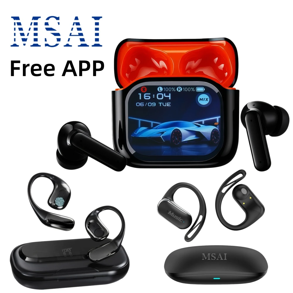 Audífonos con IA BY16/T23/T25, compatibles con 144 idiomas, traductor de idiomas en tiempo real, audífonos traductores.