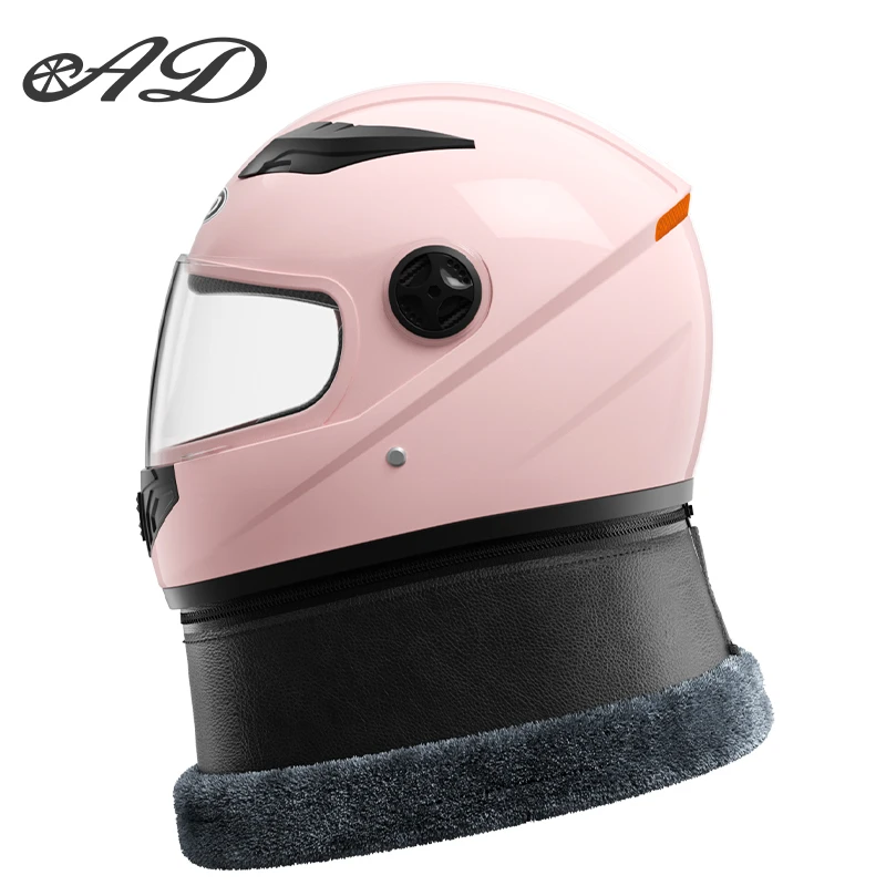 AD Winter Warm Neck Full Helmet เป็นหมวกกันน็อคที่ต้องมีทั้งชายและหญิงที่เดินทางและปั่นจักรยาน