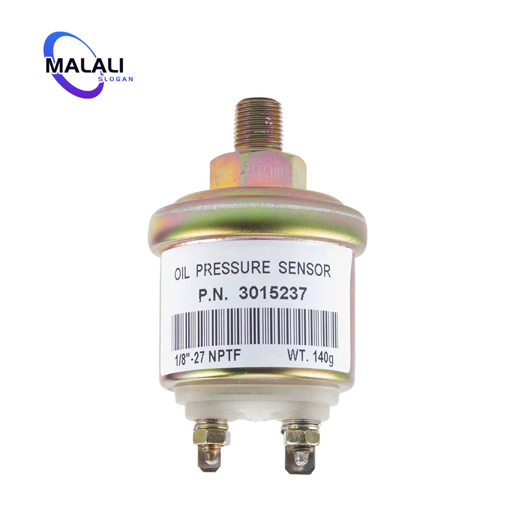 

3015237 1/8NPT Electric Generator Oil Pressure Sensor screw size 10mm WK Alarm Switch Origin VDO Sensor Diesel Genset Parts