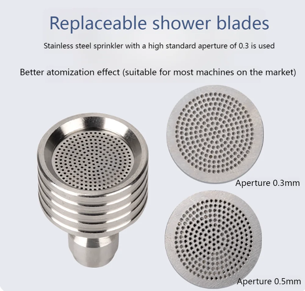 1/4 quick connector high-pressure car washing machine shower nozzle stainless steel 0.3mm/0.4mm/0.5mm aperture automotive parts