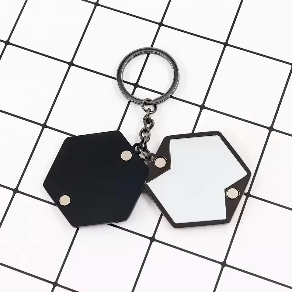 حبيبي في فرانكس 002 صفر اثنان llavero espejo magnetetico de doble cara Chica de anime llavero de demonio colgante espejos de #2