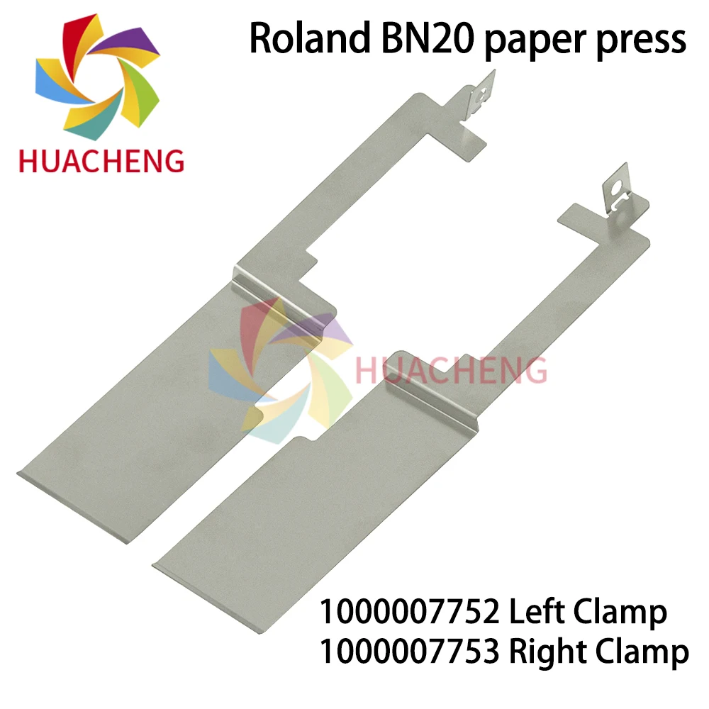 

Original For Roland BN20 BN-20 Media Clamp Plate Printer Paper Pressure Clamp Plate Sheet Left-1000007752 Right-1000007753