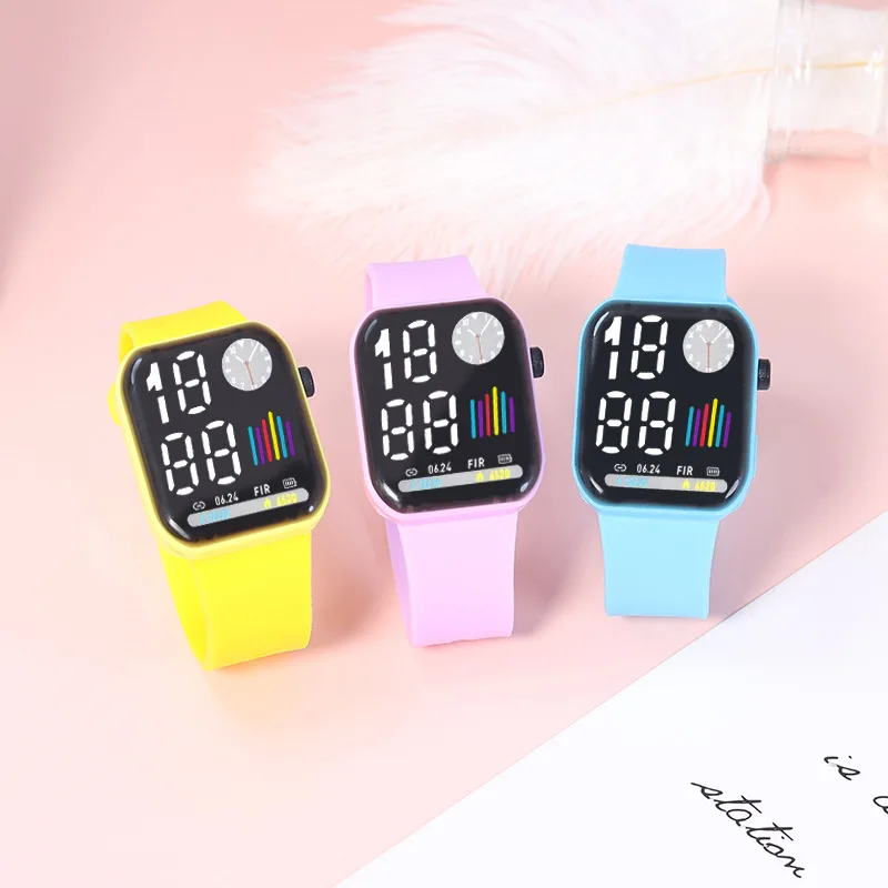 Children\'s Smart Watch Display Week LED Digital Wrist Watches For Boy Girl Waterproof Sport Watch Montre Enfant Dropshipping