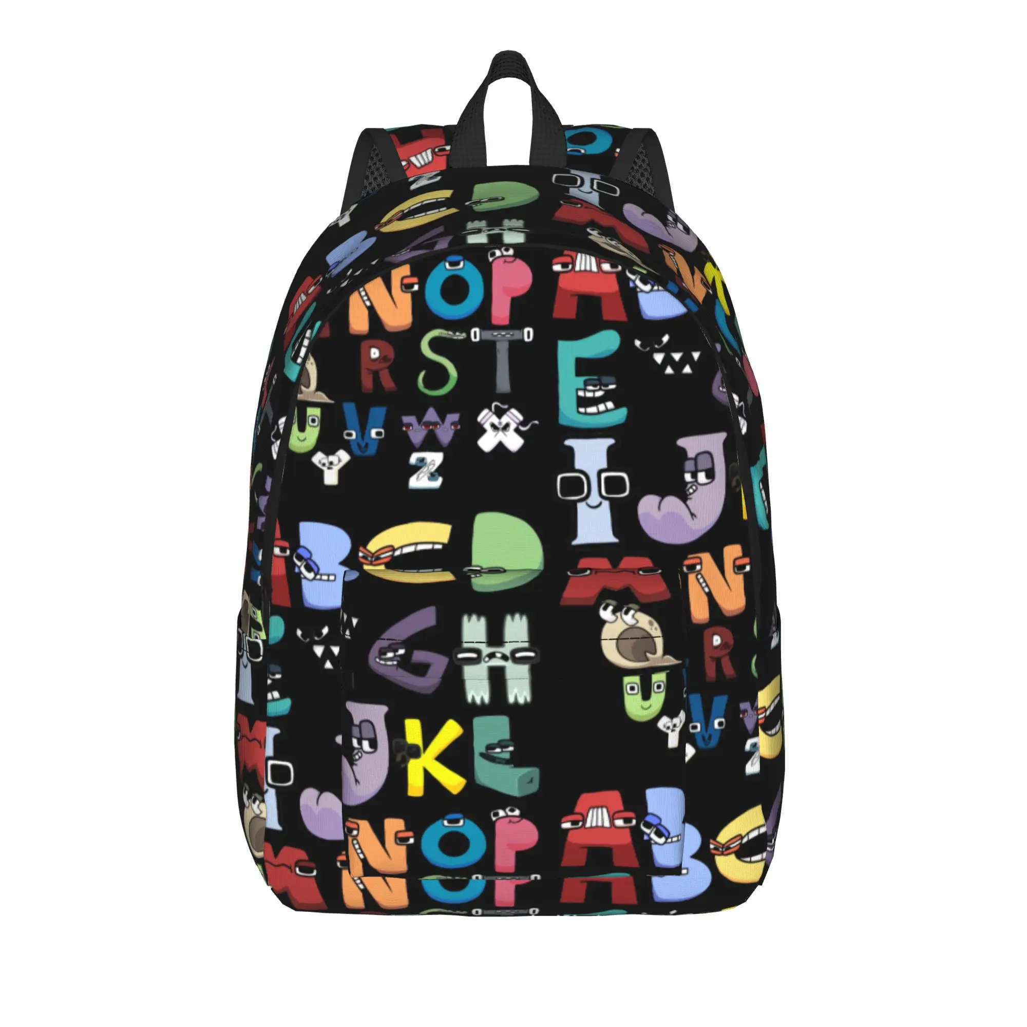 Popular Alphabets Lores Backpack  Sport Backpacks Unisex Design Durable High School Bags Casual Rucksack