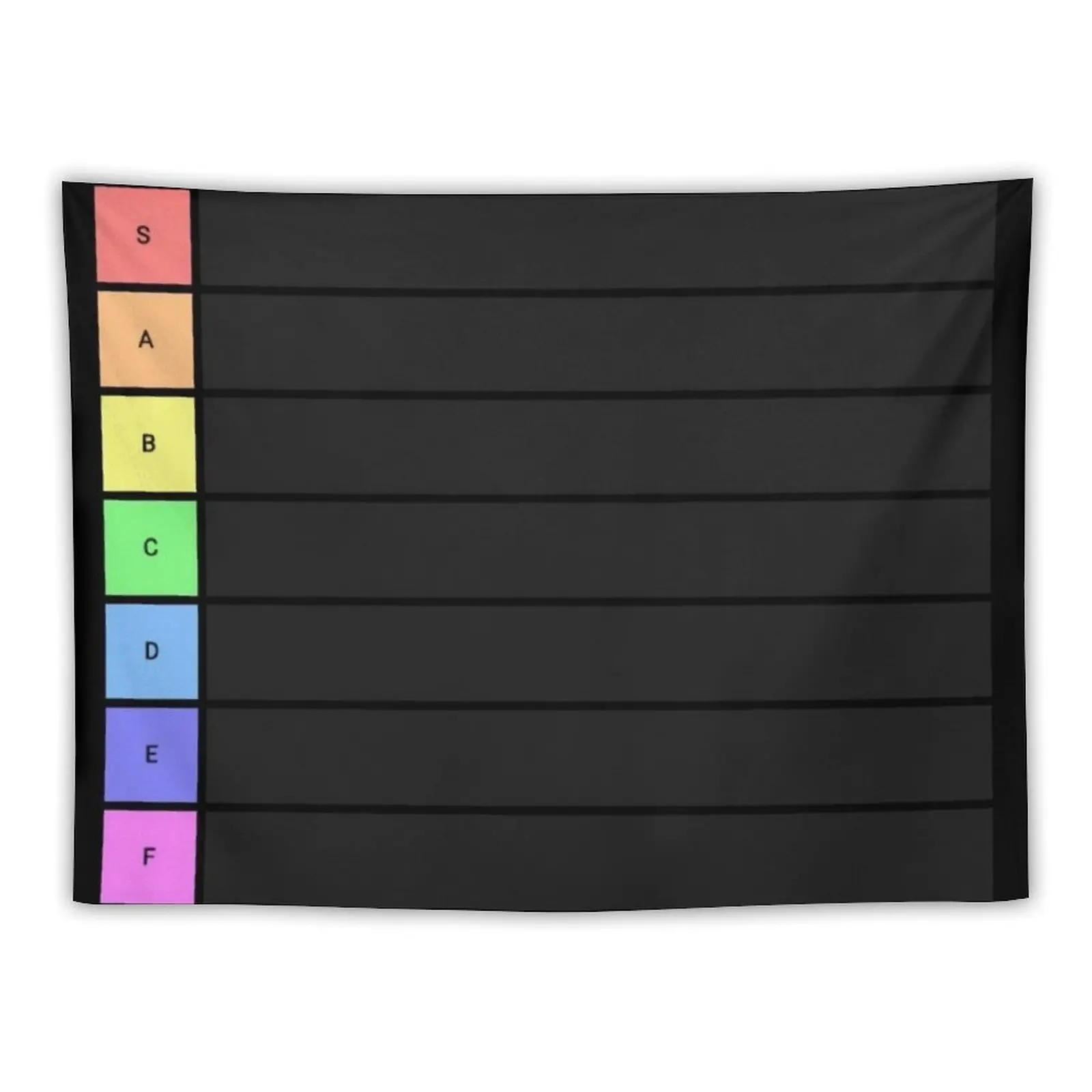 

Tier List Tapestry Carpet Wall Custom Bedrooms Decor Room Decorations Aesthetics Tapestry