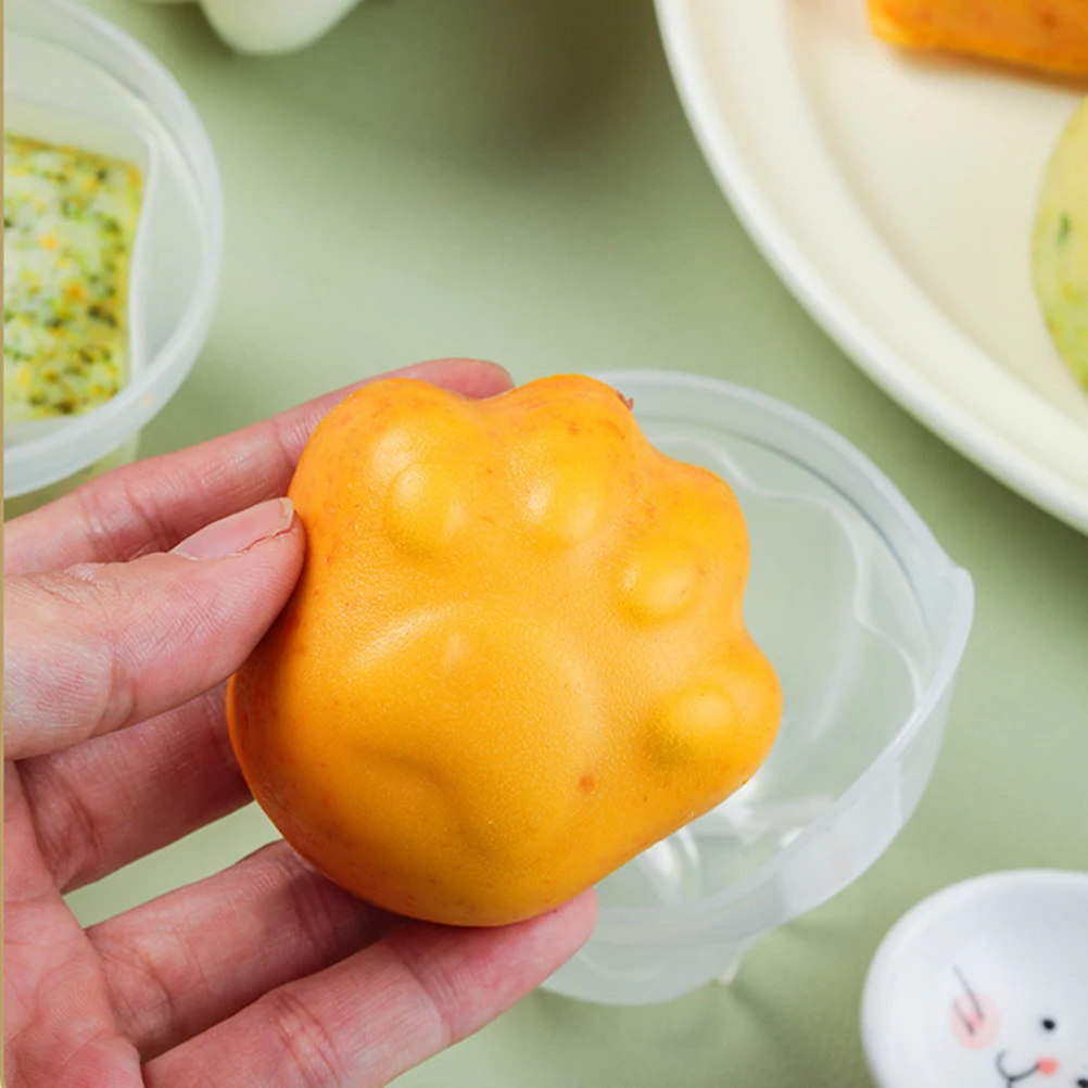 

4pcs Pink Pp Steam Egg Mold Simple Pudding Cup Cake Baking Diy Molds Home Kitchen Steamed Cake Tool Dessert Jar Yogurt