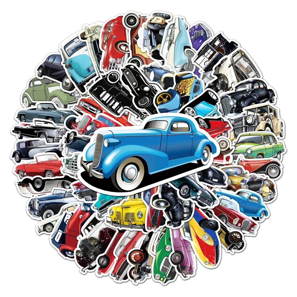 10/30/50PCS New Car Cartoon Personality Creative Computer Suitcase Mobile Phone CarChair Decoration Waterproof Sticker Wholesale