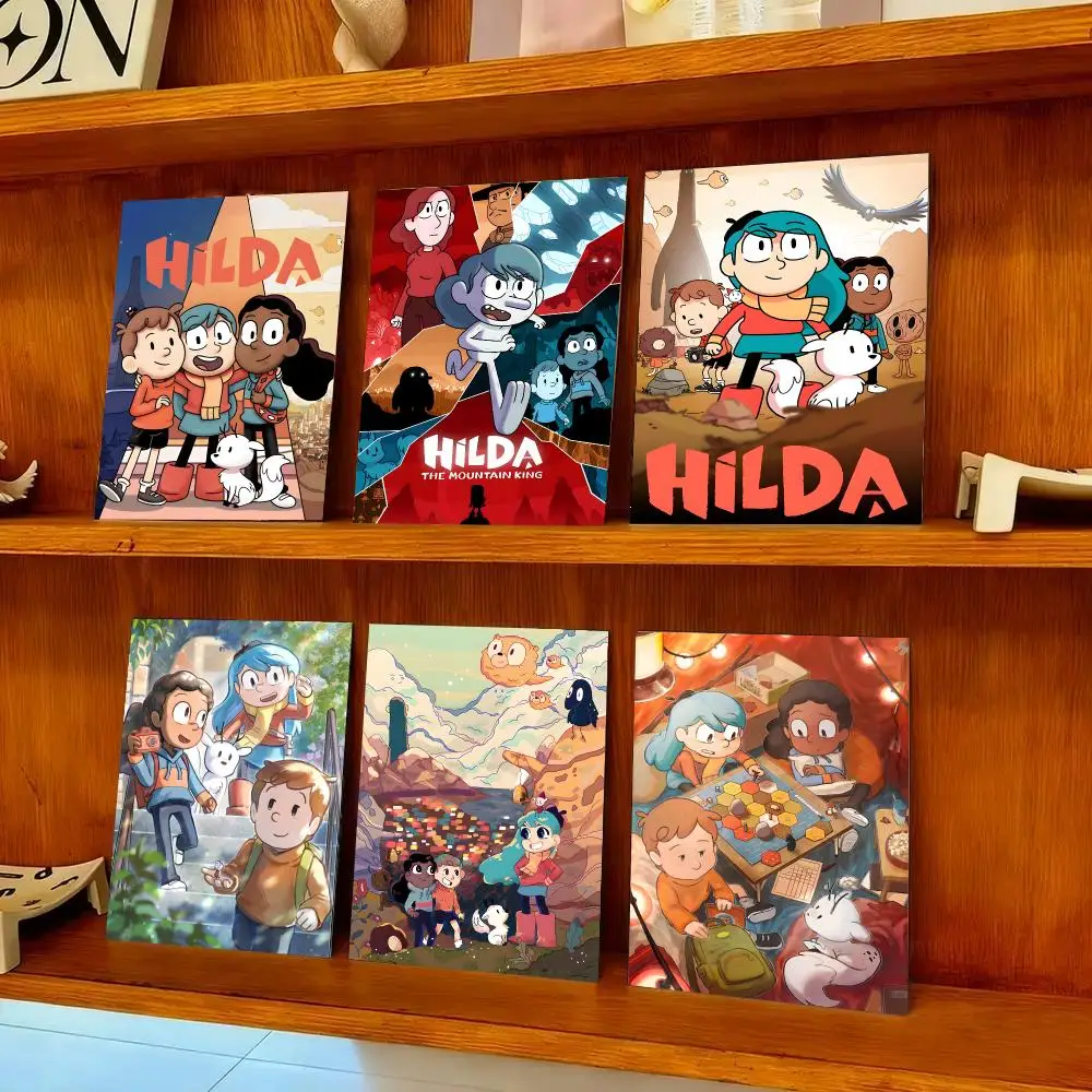 H-Hilda Poster Art Print Poster Decorative Mural Home Bar Living Room Decor Gift Unframed