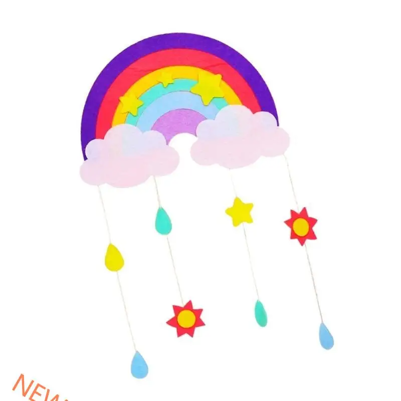 Colorful Dreamcatchers Craft Kits for Kids Nontoxic Handmade Dreamcatchers Art Crafts Set for Home Decors and Gifting