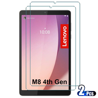 2PCS For Lenovo Tab M8 4th Gen 2024 Tempered Glass Screen Protector 8.0 Inch Tablet Bubble Free HD Anti-Scratch Protective Film