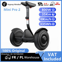 EU Stock Original Ninebot By Segway Mini Pro 2 Electric Scooter 18km/h Speed 35km Range Self-Balancing Unicycle