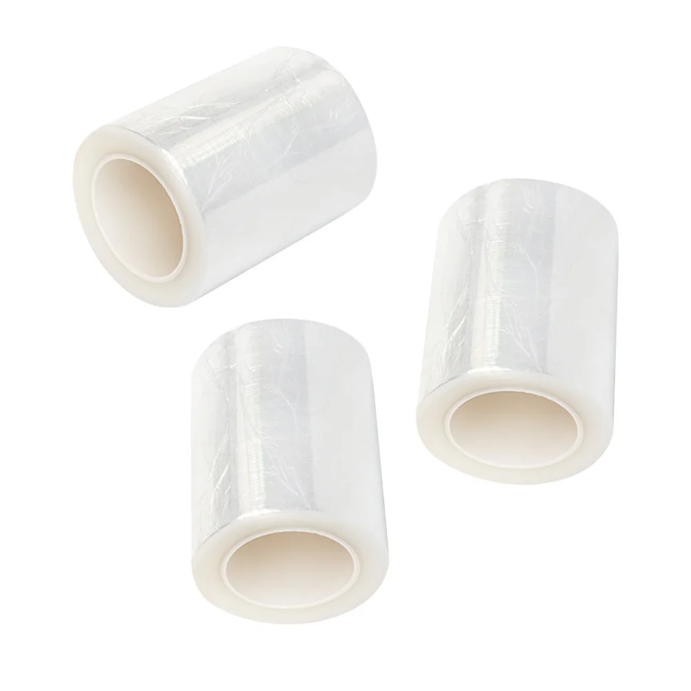 

3 Rolls Lip Covering Film Ink Protection Wrap Strong Flexibility Fast Application Professional Repair Accessories