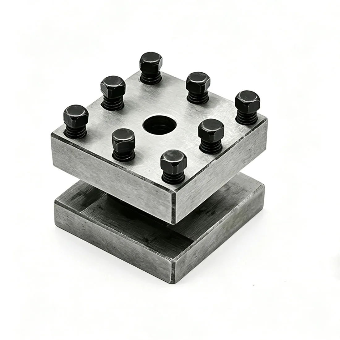 Lathe accessories square tool holder 210V Tool holder lathe fixture four-station tool holder thickness 10mm