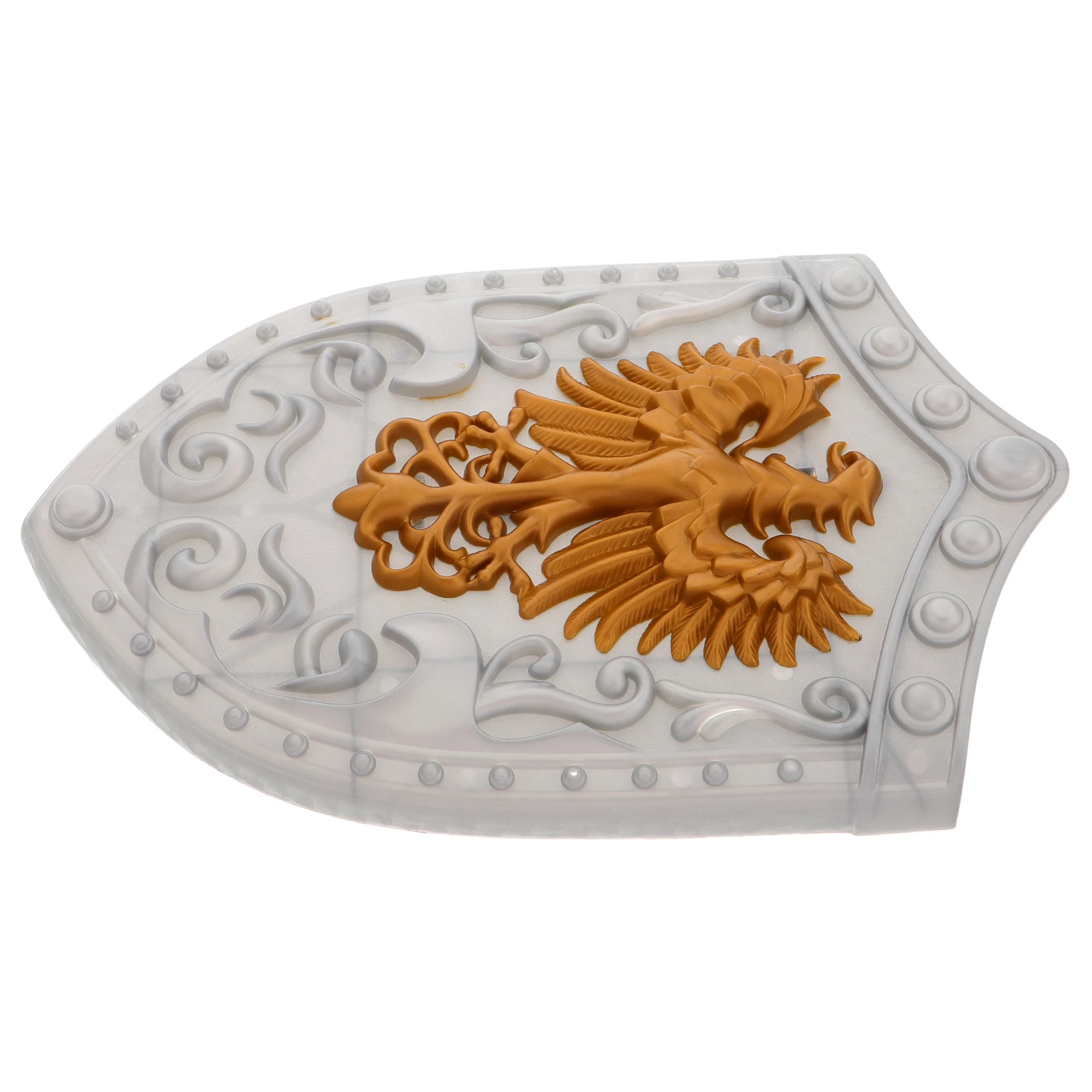 

Medieval Knight Plastic Cosplay Props Kids Toy Durable Design Historical Charm Exquisite Craftsmanship Collectors