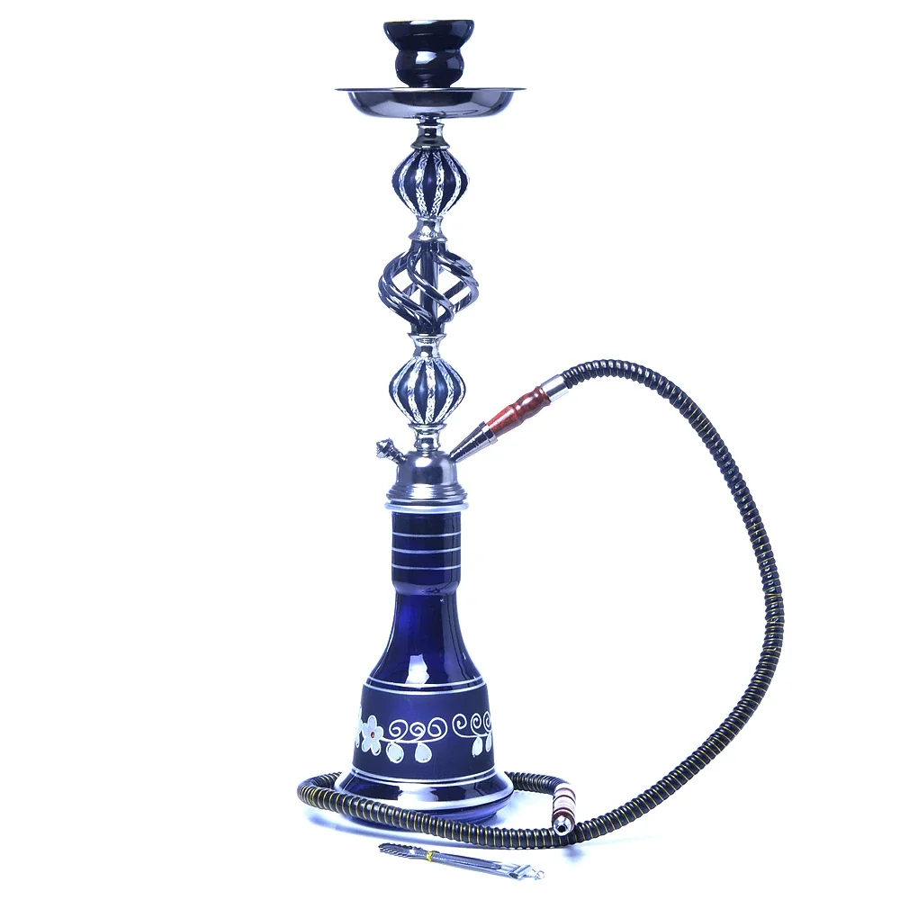 Single Hose My First Hookah Glass Shisha Pipe Narguile Chicha with Flavor Bowl Charcoal Tongs Accessories