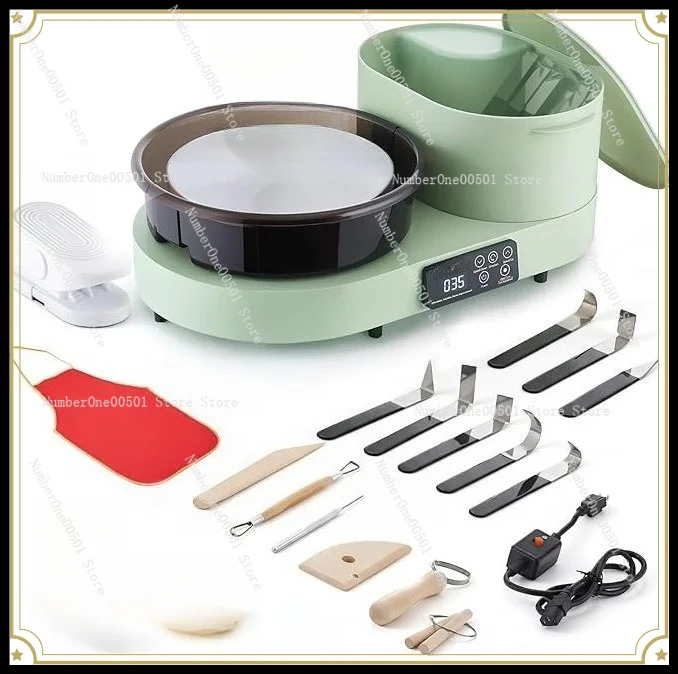 Mini Ceramic Art Machinery Drawing Machine Ceramic Art Stepless Variable Speed Embryo Machine New Clay Machine