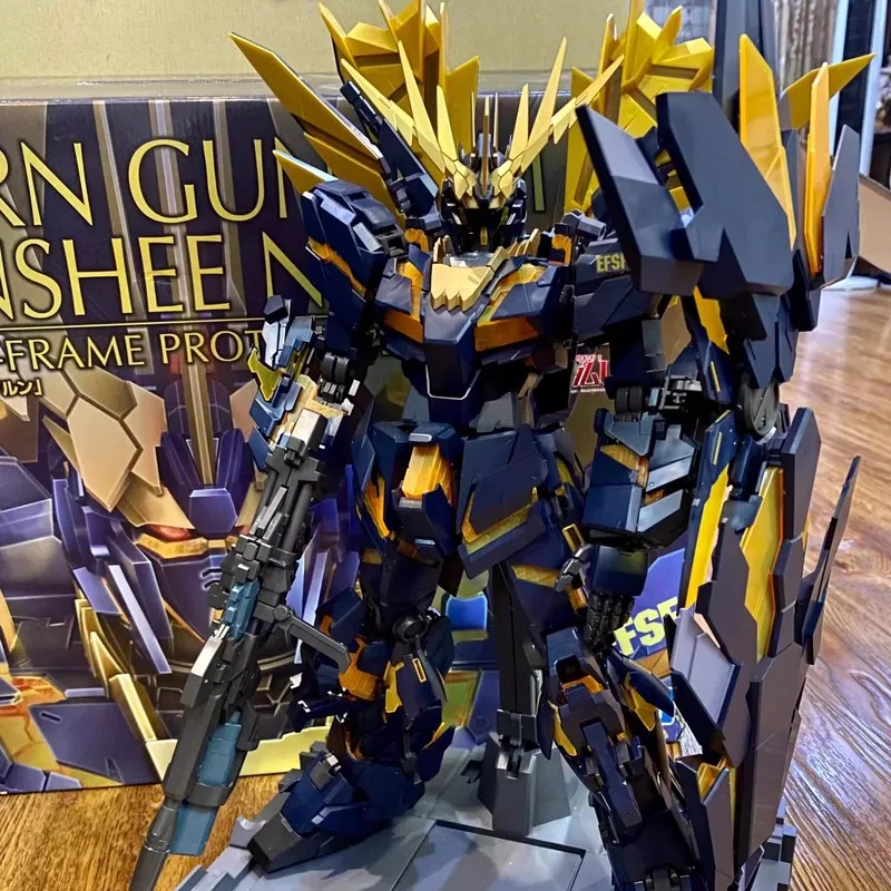 

【IN STOCK】DABAN PG 1/60 Reprint Rx-02 Unicorn 02 Banshee Assembly Model Plastic Skeleton Anime Action Figure Plastic Model Toys