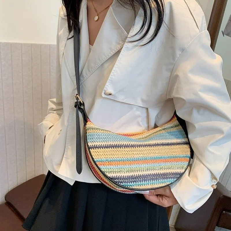 

Stylish-elegant 2025 New Ladies Luxury Brand Leather Shoulder Bag Famous Designer Vintage Popular Classic​