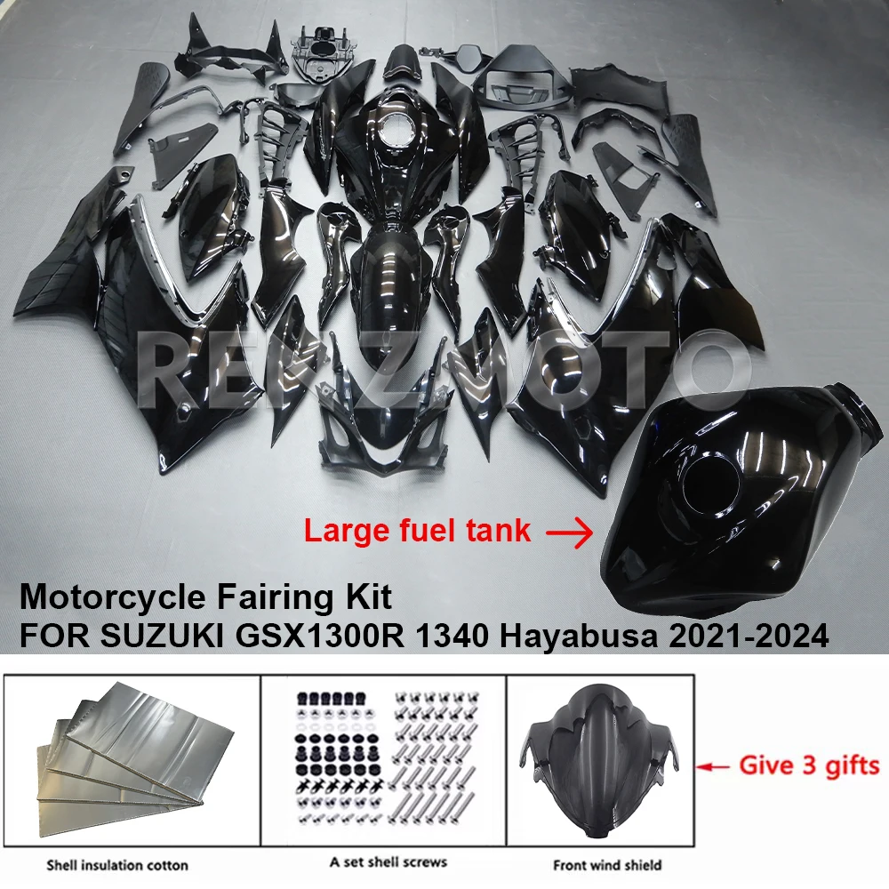 

For SUZUKI GSX1300R 1340 21-24 Motorcycle Large Fuel Tank Fairing Set Body Kit decoration Plastic Guard Plate Shell S1321-103a