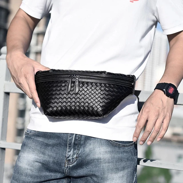 Designer Fanny Pack Luxury Bag Pu Leather Shoulder Belt Bag Designer Men s Waist Aliexpress