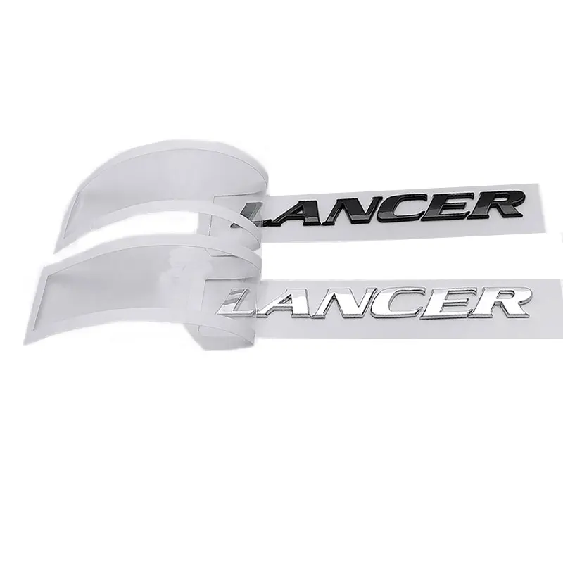 Bild 3: LANCER Brief Heckbox Kennzeichnung Autoaufkleber für Mitsubishi LANCER EX Refit Kofferraum Heckmarkierung Auto dekoratives Emblem Zubehör