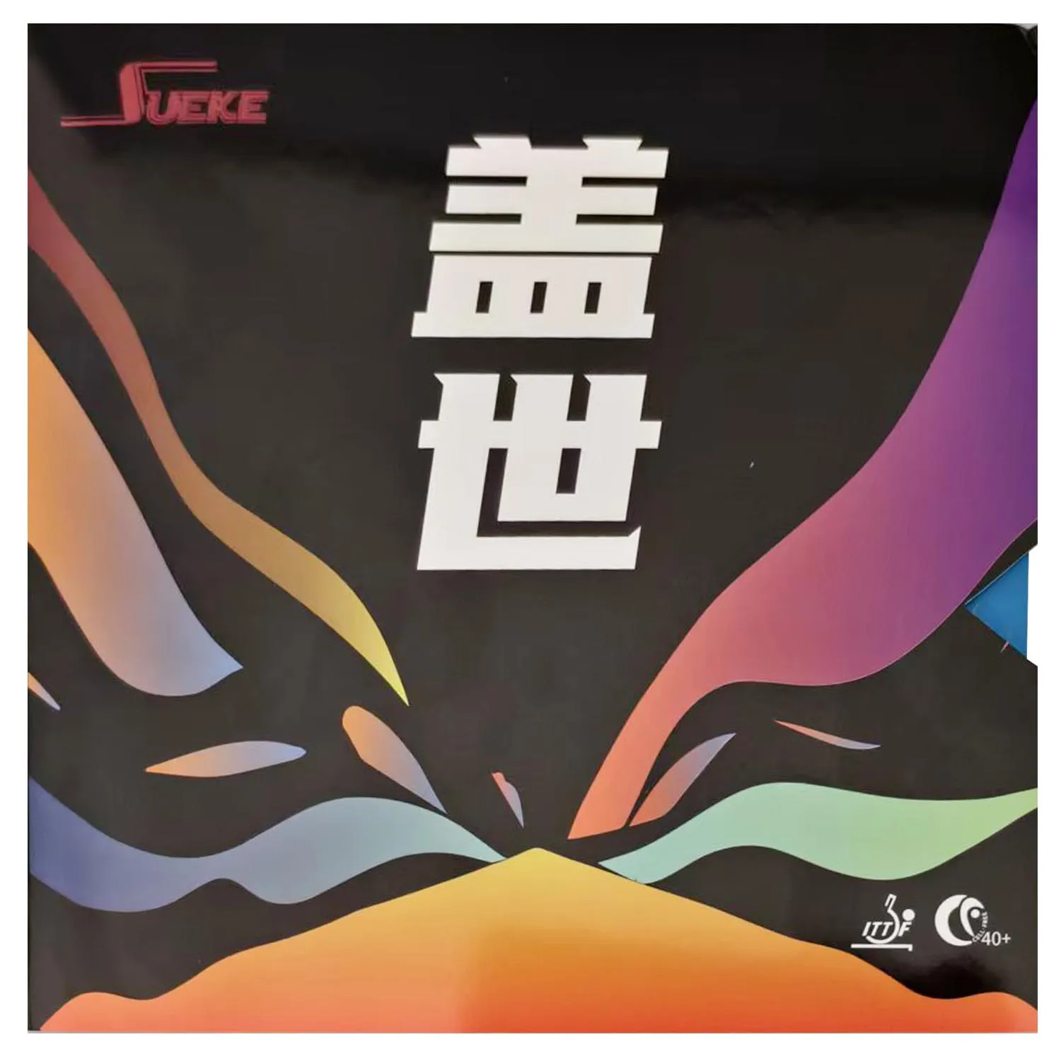 

Накладка для настольного тенниса Sueke Hero с синей губкой.