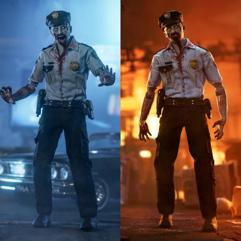 

In Stock Zombie Raccoon City The Corrupted The Enraged Action Figures Collection Decoration Ornaments Model Toy Gift