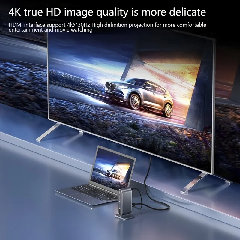 Acer ODK310 Type-C vertical docking station, support 4K HDMI/VGA dual high definition screen projection
