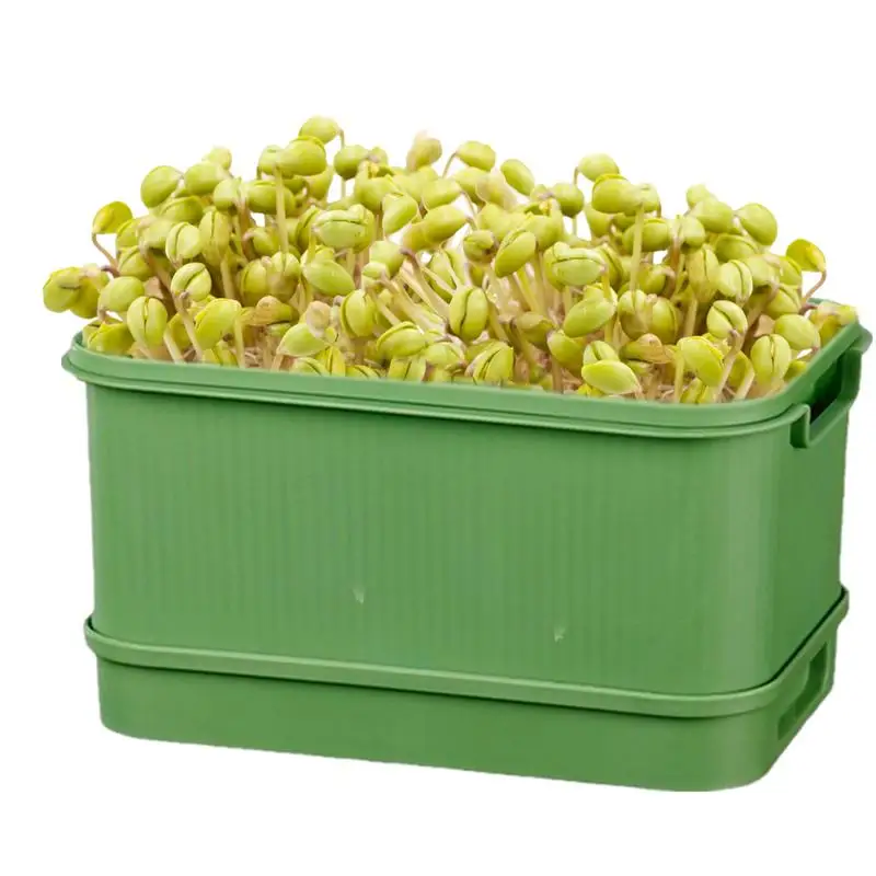 Germination Tray For Sprouts Hydroponic Tray Environmentally Friendly Soilless Cultivation Container Mung Bean Sprout Planting