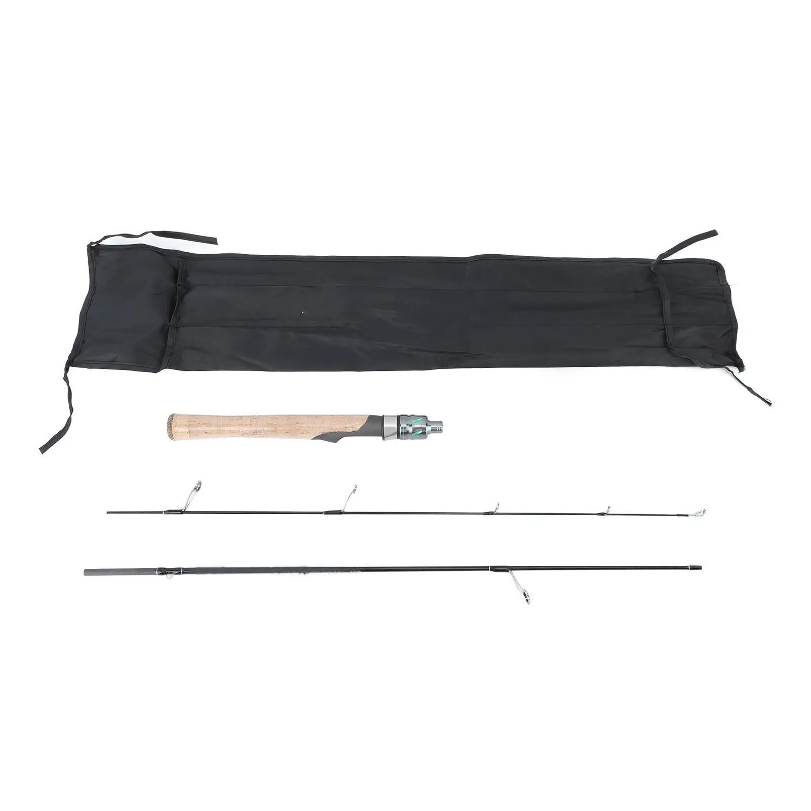 

High Strength Carbon Fishing Rod 3 Sections Ideal for carp Bass Fishing in Streams and Ponds