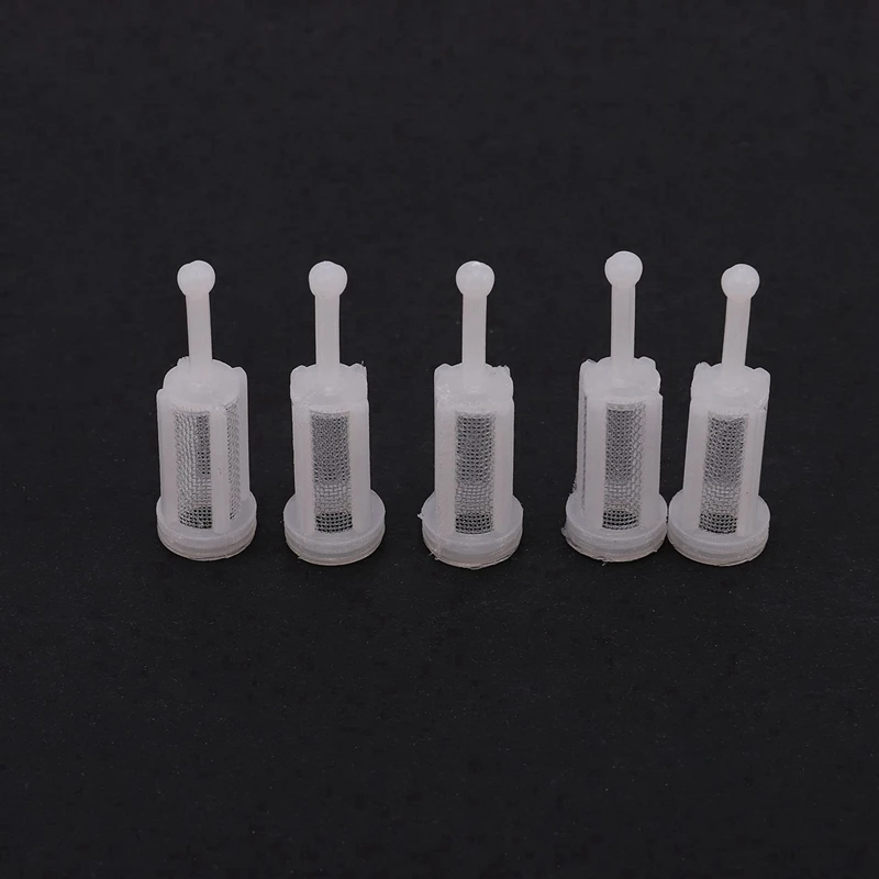 GTBL 100Pcs Plastic Gravity Typ Spray Filter Pot Diameter 11Mm Total Length 36Mm Can Adapt To The Majority Of Solvent