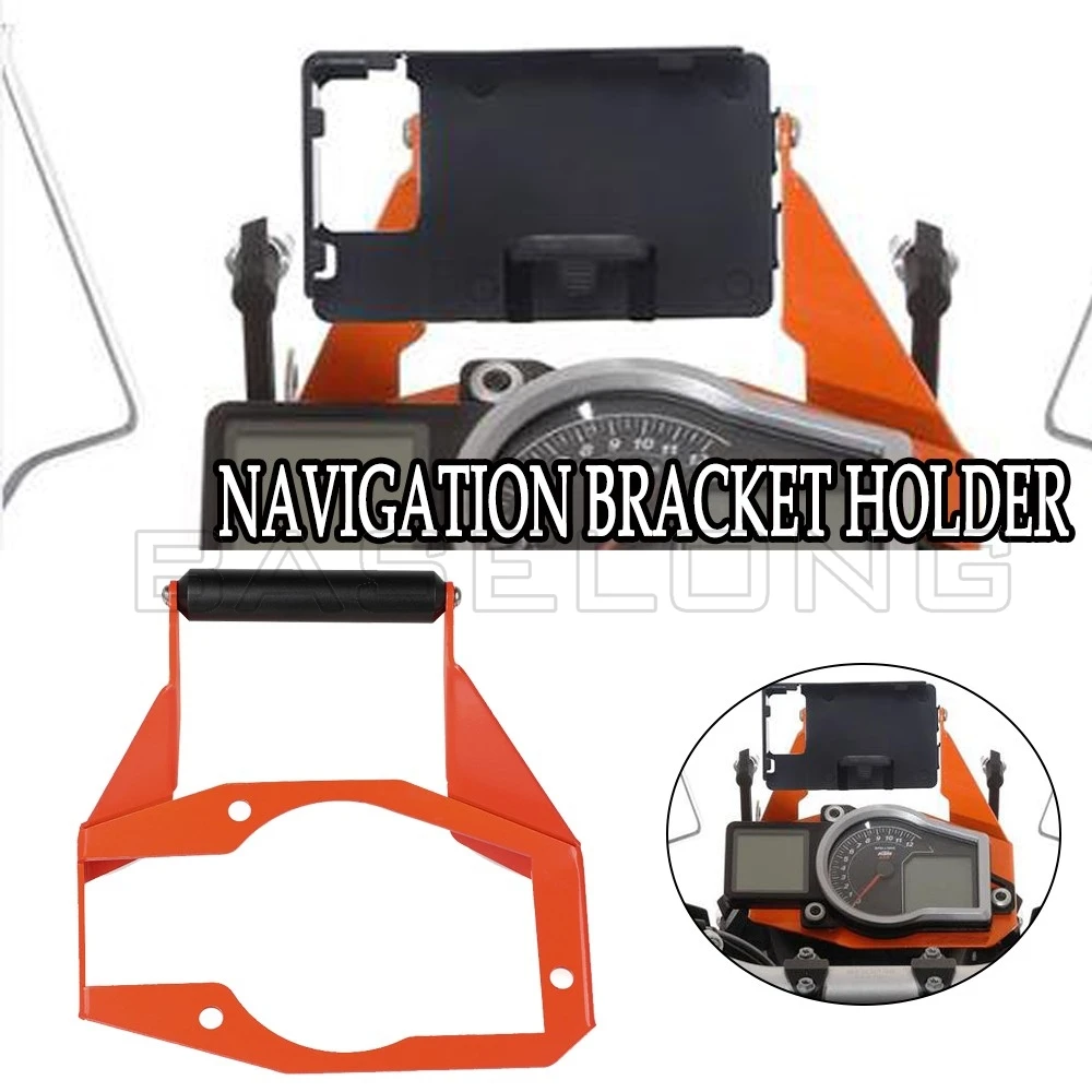 Mobile Phone GPS Plate Bracket Mount For 1050 1090 1190 Adventure ADV 1050ADV 1090ADV Motorcycle Smartphone Stand Holder