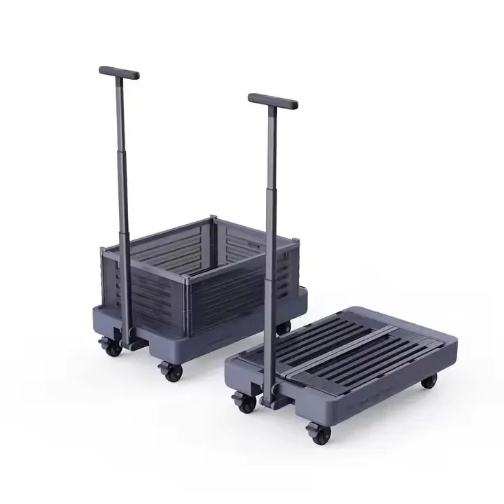 JM-G1 Foldable Cart for Camping/Shopping, 75kg Load, Compact & Lightweight