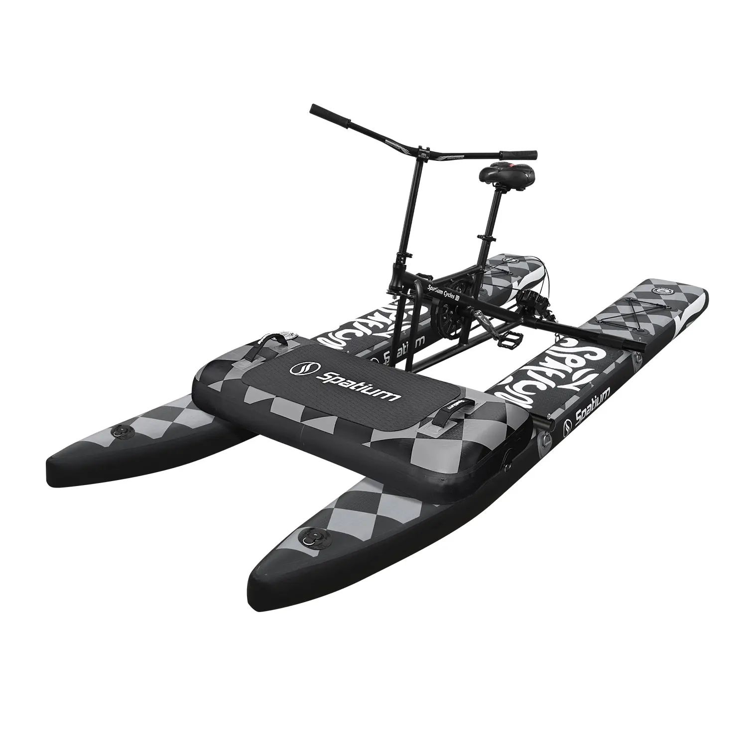 

Новая коллекция Airo Spatium 2026: оптовые надувные складные понтонные велосипеды, водные велосипеды, педальные лодки для водных видов спорта