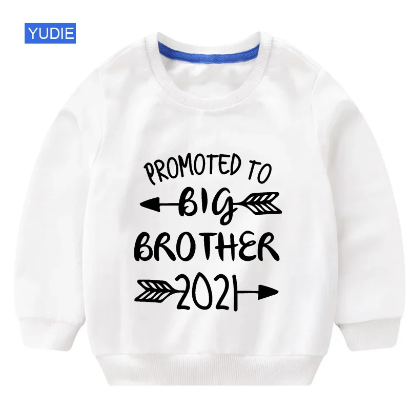 Boys Sweatshirts Hoodies Kids Clothes Girl Long Sleeve I Am Big Brother Letter  Boys Sweatshirts 2-7 Years Spring Children Shirt