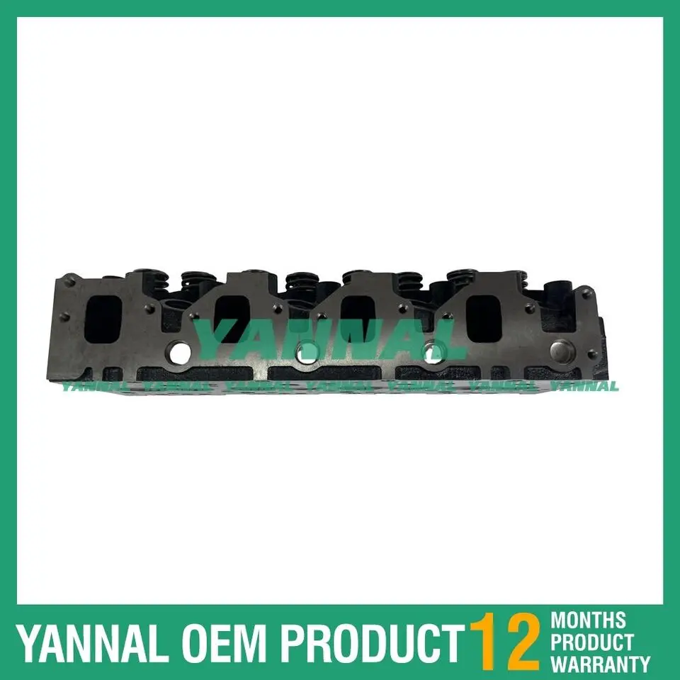 New Cylinder Head Assembly with Valves for Isuzu 4JG2 4JG2T Engine Komatsu Hyster TCM Forklift Truck