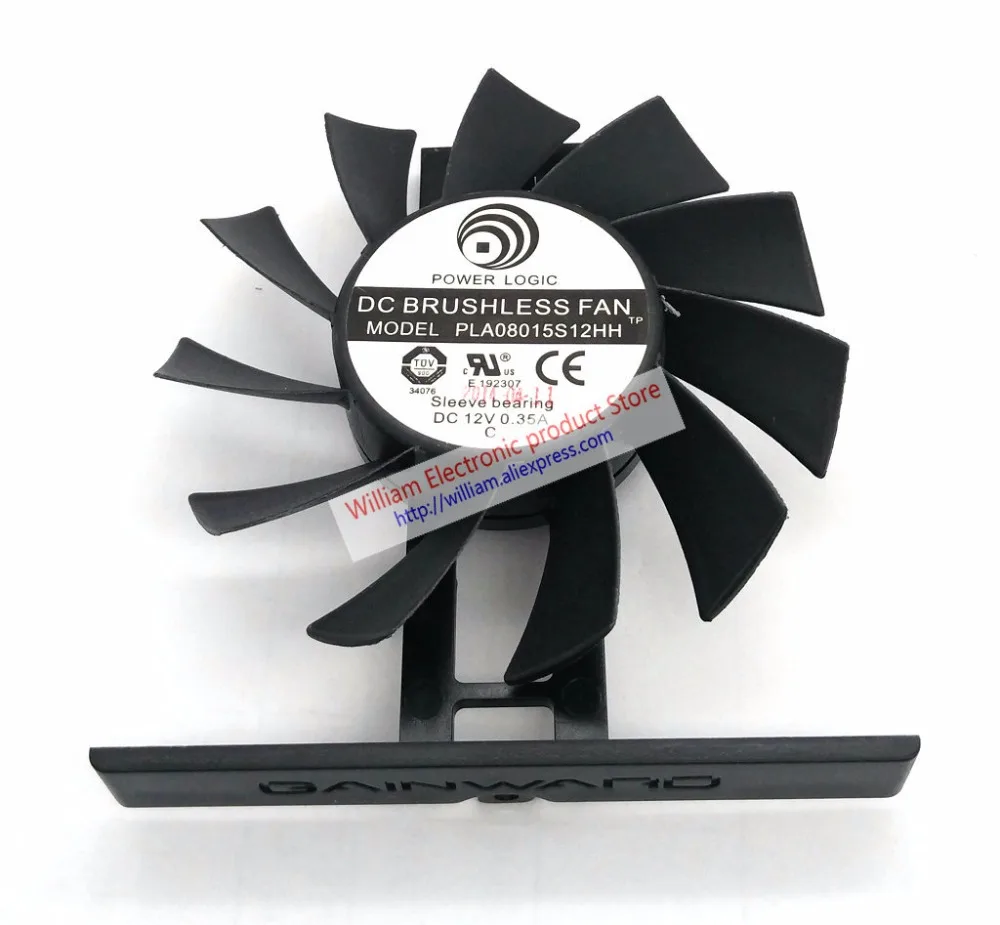 

New Cooling Fan for Gainward Palit GeForce GTX770 GTX780ti Video Card PLA08015S12HH DC12V 0.35A diameter 75MM