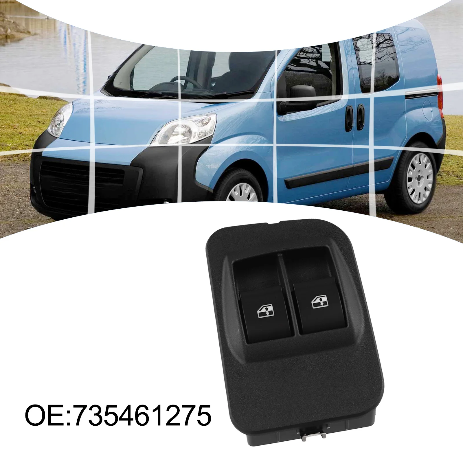 735461275 Window Switch Button for Fiat For Fiorino For Qubo Reliable Performance and Enhanced Safety Features