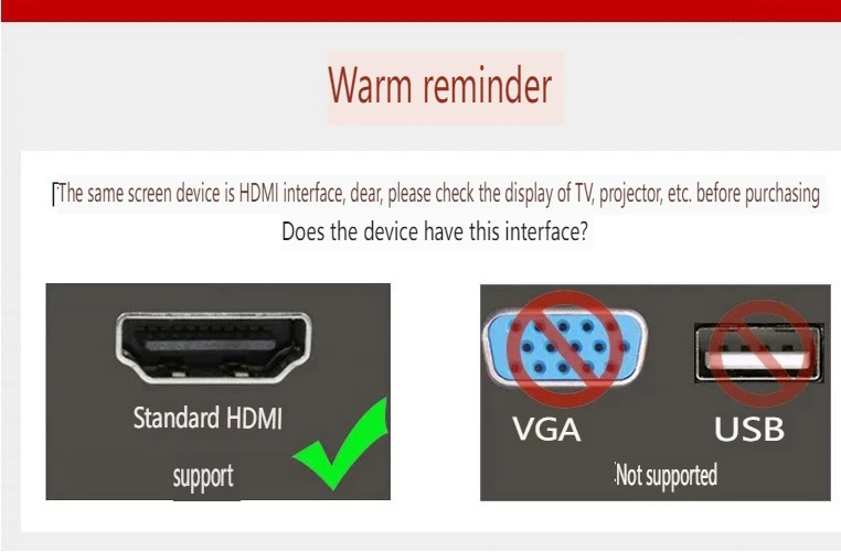 Устройство M9 с тем же экраном, беспроводной Wi-Fi-дисплей, поддержка входа HDMI 4K/1080P, подходит для 99% смартфонов, гладкие обучающие игры HD