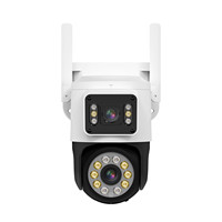 4MP UHD Yoosee  APP Dual Lens Bluetooth Pair Full Color PTZ  IP Dome Camera AI Humanoid Home Security CCTV Intercom Baby Monitor