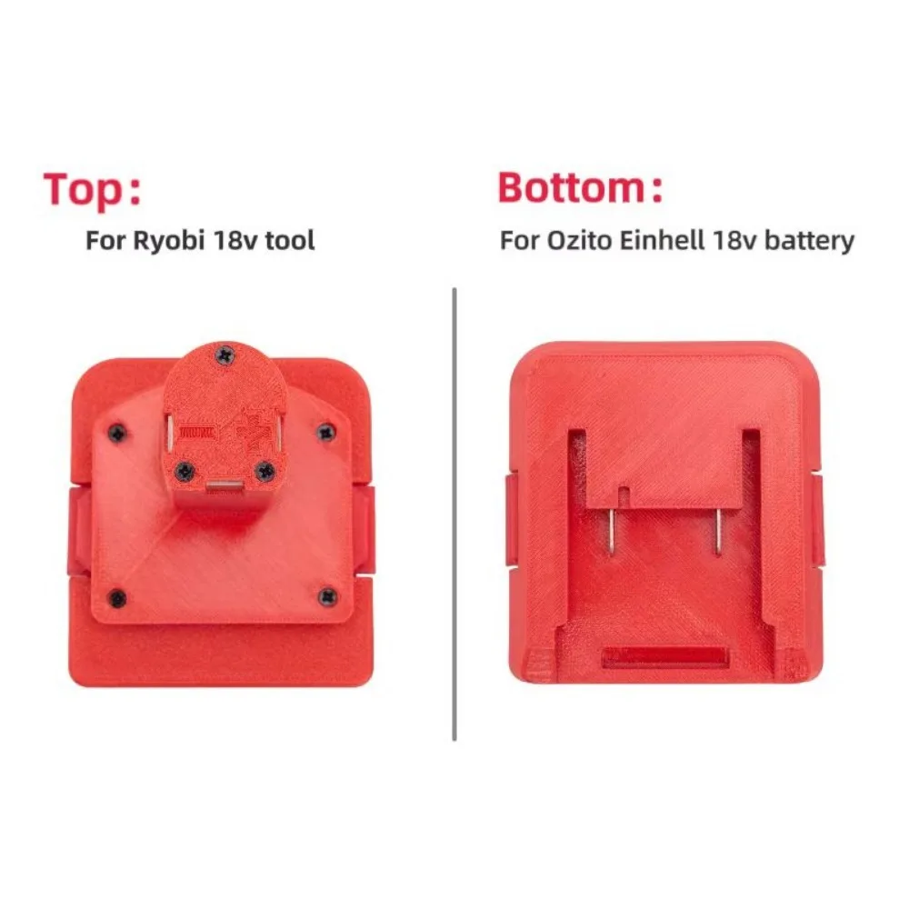 Einhell Ozito Power X-Change 18V Pil için Piller Dönüştürücü Adaptör - Ryobi Matkap Aracı (Yalnızca Adaptör)