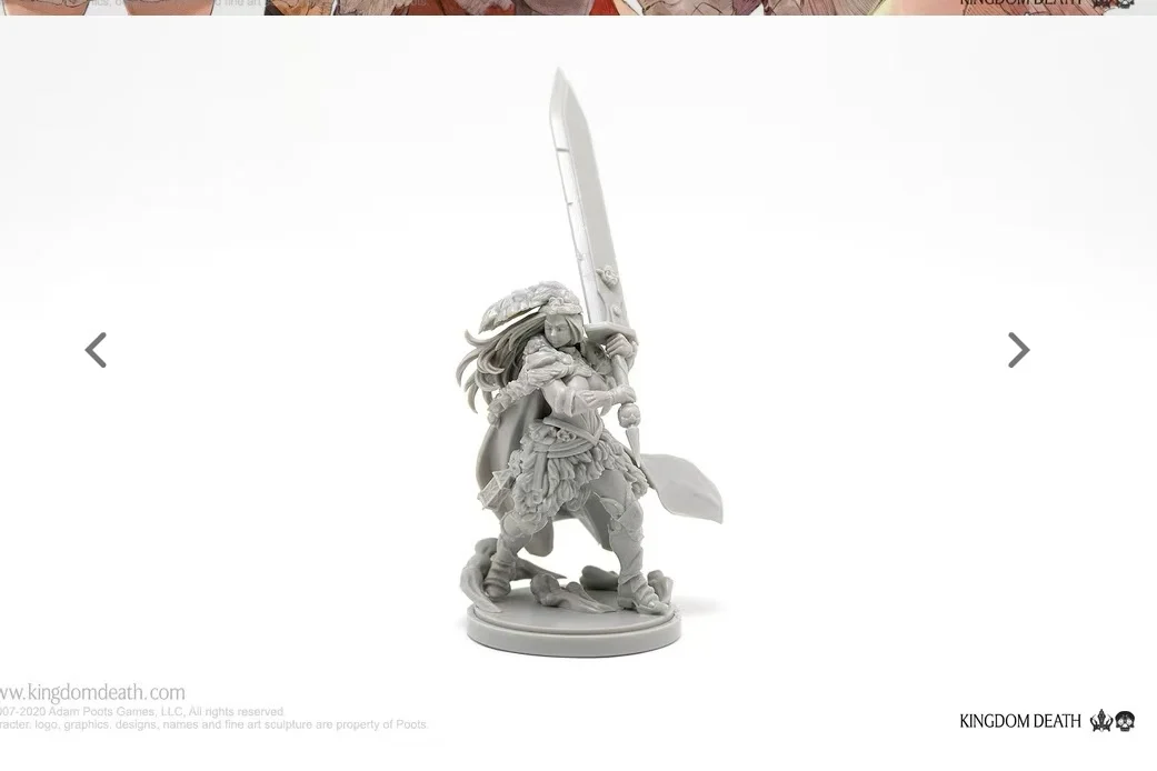 model kit resin kit   KINGDOM DEATH KD Beauty Soldier 28391 Collectible Unassembled Sculpture for Hobbyists