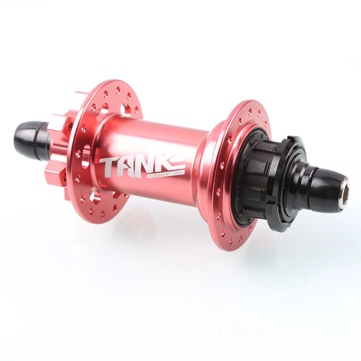 

120Sounds Hub Single Speed Rear Hub Superior Strength Hub 135mm Rear Spacing 6 Bolt Disc Mounting Aluminium Alloy Hub