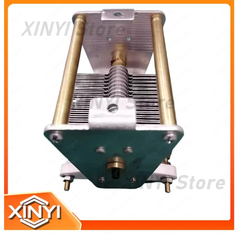 500pF Air Variable Capacitor 1000V Adjustable Vacuum Capacitor for Radio and Amplifier Tuning 500P Variable Capacitance